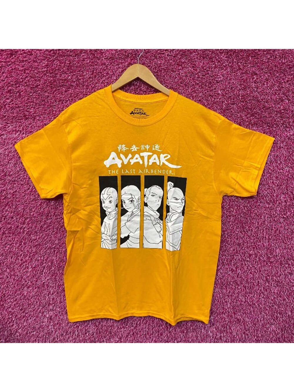 Avatar the Last Airbender Ang Katara Sokka Zuko Anime Tee L